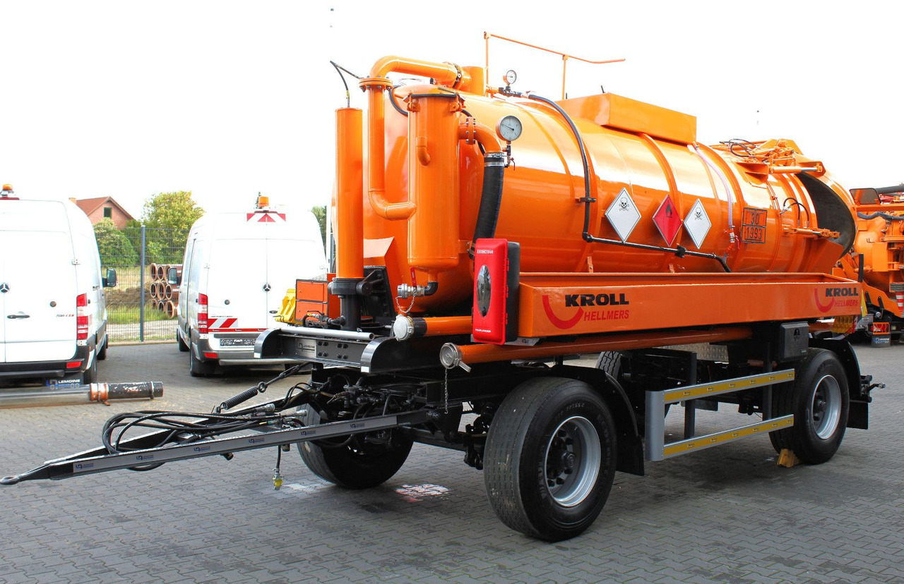 Kutschke 10m³ Kipper Saug u.Druck INOX +ADR/GGVS - Tankanhænger: billede 2 Kutschke 10m³ Kipper Saug u.Druck INOX +ADR/GGVS - Tankanhænger: billede 2
