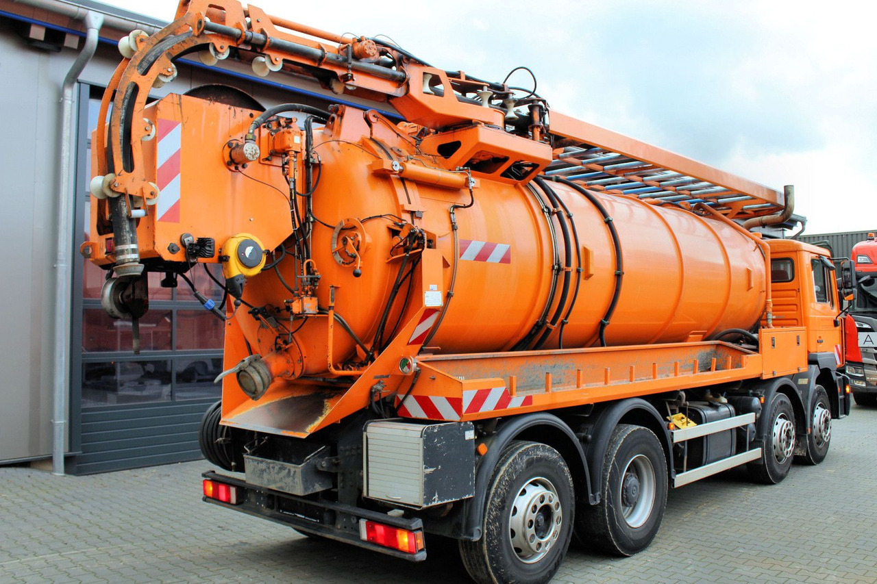 MAN FE 32.410 A 8x2 Assmann 17m³ Saug u.Druck INOX - Slamsugemaskine: billede 4 MAN FE 32.410 A 8x2 Assmann 17m³ Saug u.Druck INOX - Slamsugemaskine: billede 4