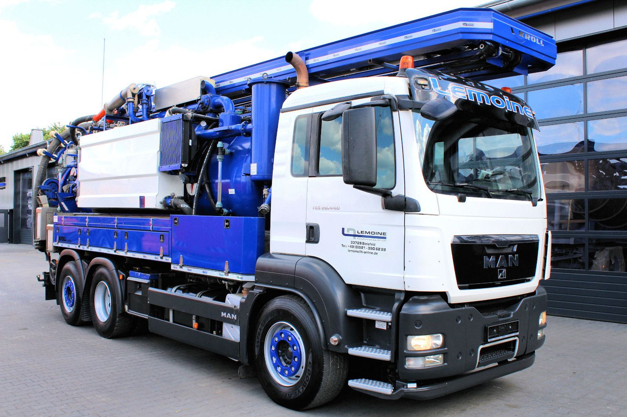 MAN TGS 28.440 6x2 Kroll 14,5m³ W-Rückgewinner KOMBI - Slamsugemaskine: billede 2 MAN TGS 28.440 6x2 Kroll 14,5m³ W-Rückgewinner KOMBI - Slamsugemaskine: billede 2