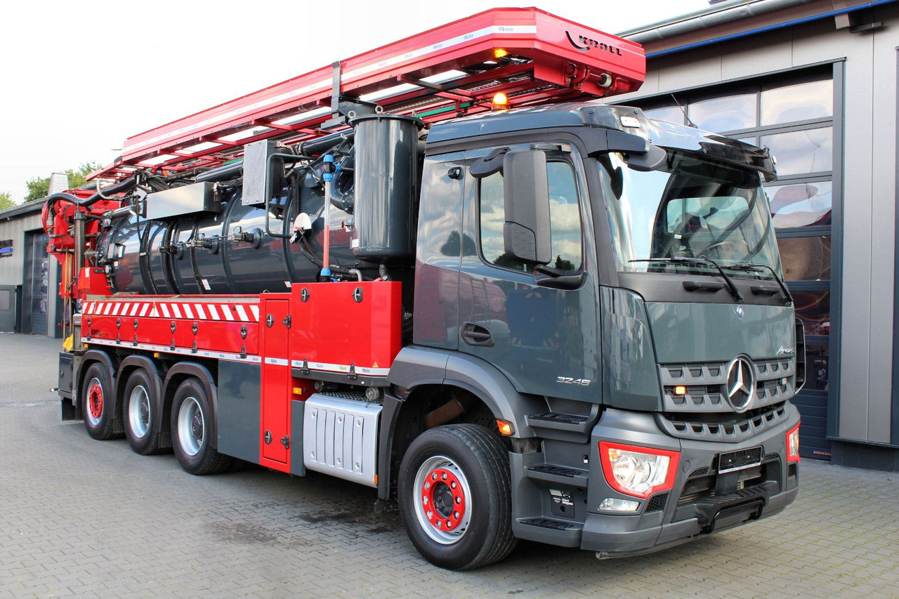 Mercedes-Benz AROCS 3246 8x4 Kroll 16m³ WRG Winterheizung -15C - Slamsugemaskine: billede 1 Mercedes-Benz AROCS 3246 8x4 Kroll 16m³ WRG Winterheizung -15C - Slamsugemaskine: billede 1