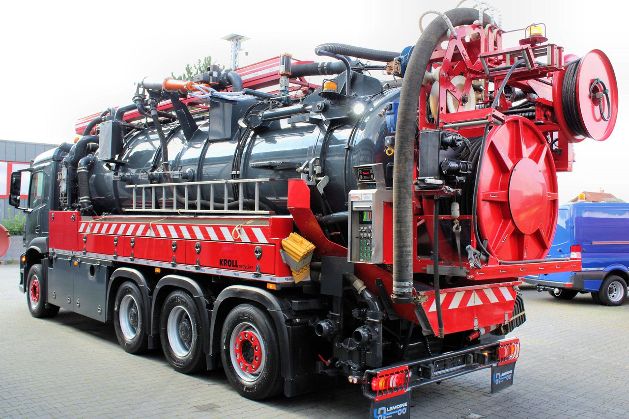Mercedes-Benz AROCS 3246 8x4 Kroll 16m³ WRG Winterheizung -15C - Slamsugemaskine: billede 3 Mercedes-Benz AROCS 3246 8x4 Kroll 16m³ WRG Winterheizung -15C - Slamsugemaskine: billede 3