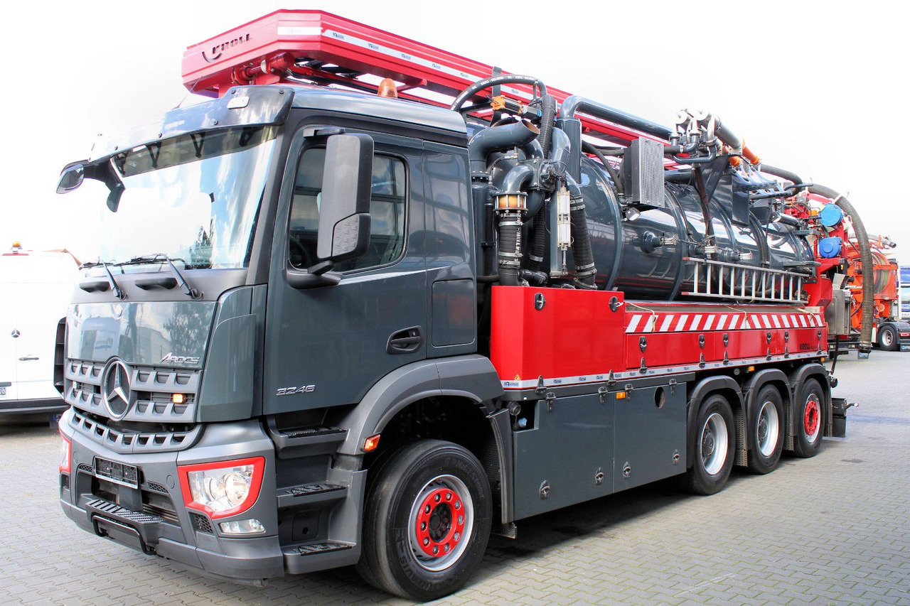 Mercedes-Benz AROCS 3246 8x4 Kroll 16m³ WRG Winterheizung -15C - Slamsugemaskine: billede 2 Mercedes-Benz AROCS 3246 8x4 Kroll 16m³ WRG Winterheizung -15C - Slamsugemaskine: billede 2
