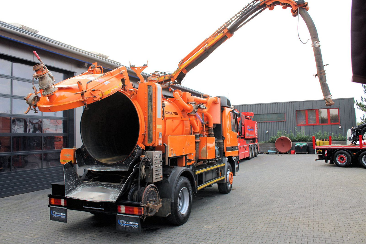 Mercedes-Benz Actros 1831 4x2 Hellmers 6,5m³ V2A INOX Kipper - Slamsugemaskine: billede 5 Mercedes-Benz Actros 1831 4x2 Hellmers 6,5m³ V2A INOX Kipper - Slamsugemaskine: billede 5