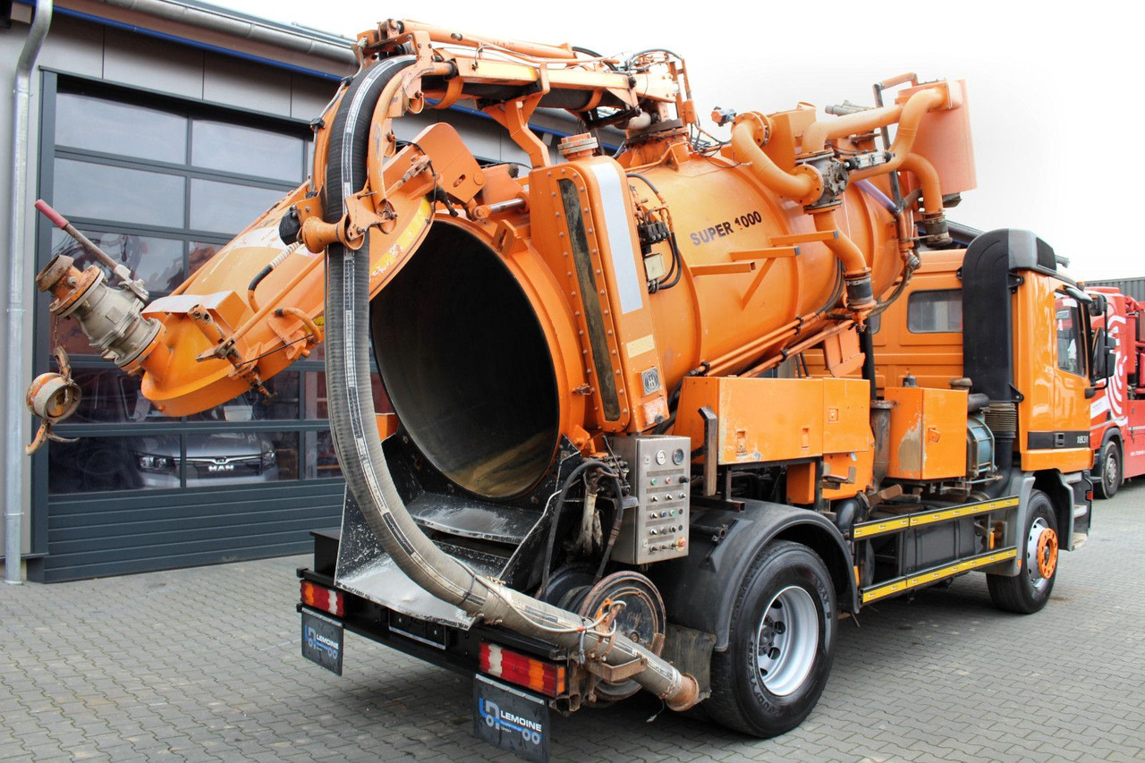 Mercedes-Benz Actros 1831 4x2 Hellmers 6,5m³ V2A INOX Kipper - Slamsugemaskine: billede 4 Mercedes-Benz Actros 1831 4x2 Hellmers 6,5m³ V2A INOX Kipper - Slamsugemaskine: billede 4