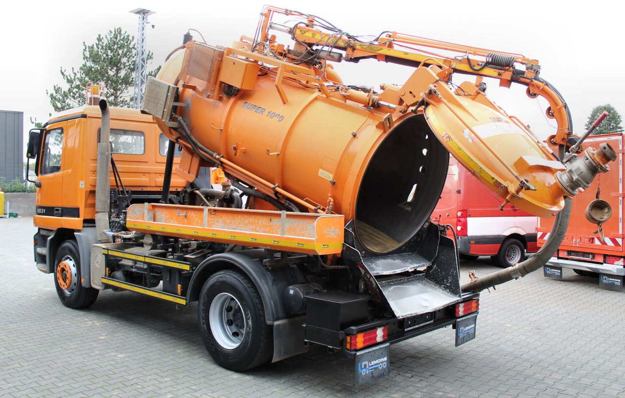 Mercedes-Benz Actros 1831 4x2 Hellmers 6,5m³ V2A INOX Kipper - Slamsugemaskine: billede 3 Mercedes-Benz Actros 1831 4x2 Hellmers 6,5m³ V2A INOX Kipper - Slamsugemaskine: billede 3