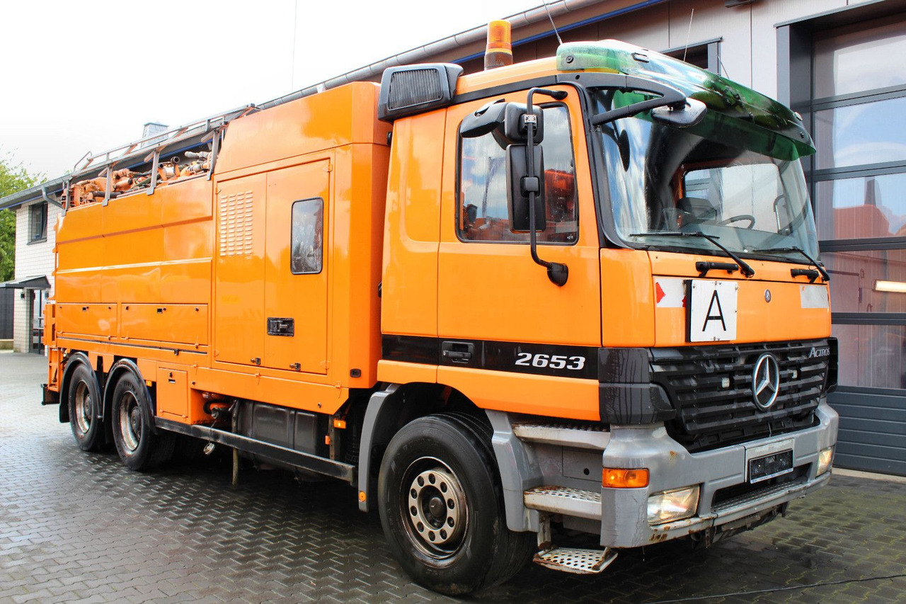 Mercedes-Benz Actros 2653 6x4 V8 Müller 16m³ Saug u.Spül-Kombi - Slamsugemaskine: billede 1 Mercedes-Benz Actros 2653 6x4 V8 Müller 16m³ Saug u.Spül-Kombi - Slamsugemaskine: billede 1