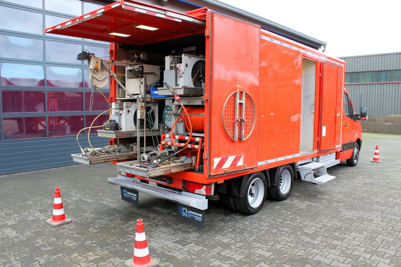 Mercedes-Benz Sprinter 719 V6 CDI 2m³HD-Spül+IBAK TV-Kanal 3D - Slamsugemaskine: billede 1 Mercedes-Benz Sprinter 719 V6 CDI 2m³HD-Spül+IBAK TV-Kanal 3D - Slamsugemaskine: billede 1