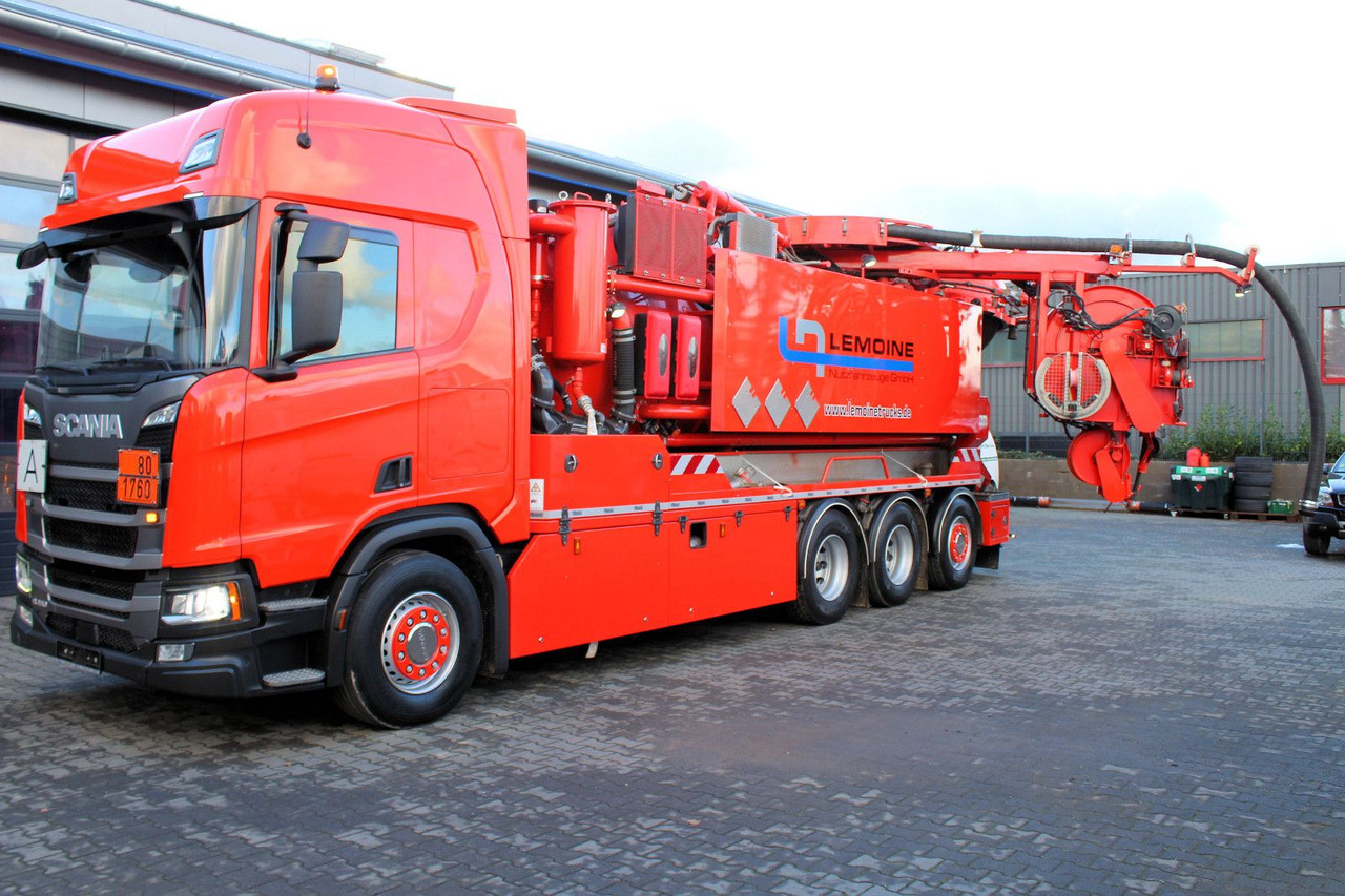 Scania R450 8x4 Kroll 19m³ W-Rückgewinner Kombi-HD +ADR - Slamsugemaskine: billede 2 Scania R450 8x4 Kroll 19m³ W-Rückgewinner Kombi-HD +ADR - Slamsugemaskine: billede 2