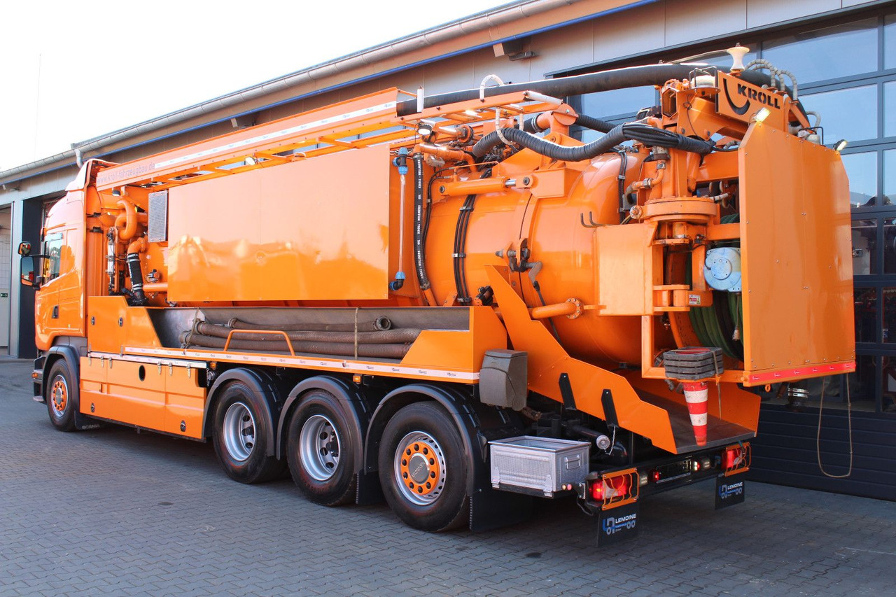 Scania R450 8x4 Kroll 19m³ Wasserrückgewinner Kombi-HD - Slamsugemaskine: billede 5 Scania R450 8x4 Kroll 19m³ Wasserrückgewinner Kombi-HD - Slamsugemaskine: billede 5
