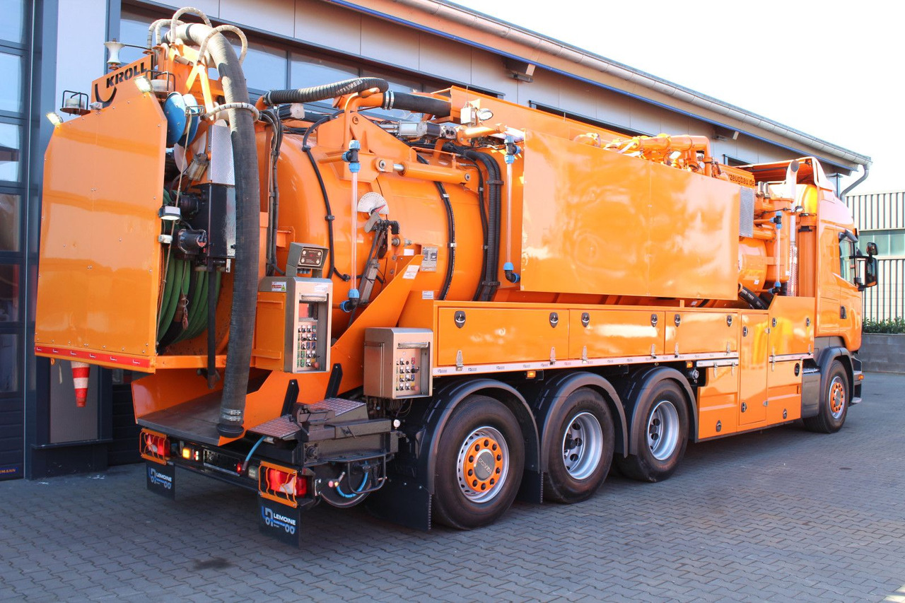 Scania R450 8x4 Kroll 19m³ Wasserrückgewinner Kombi-HD - Slamsugemaskine: billede 3 Scania R450 8x4 Kroll 19m³ Wasserrückgewinner Kombi-HD - Slamsugemaskine: billede 3