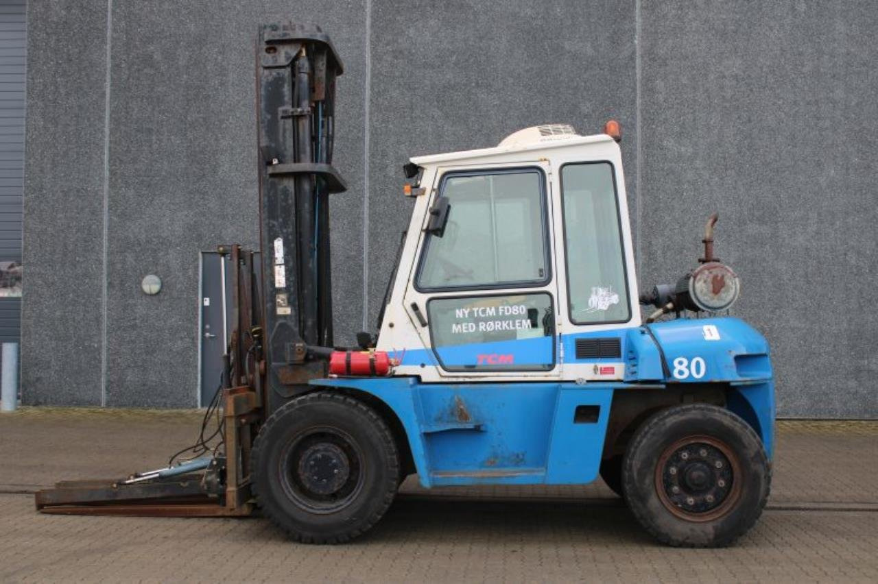 TCM FD80 - Diesel gaffeltruck: billede 1 TCM FD80 - Diesel gaffeltruck: billede 1