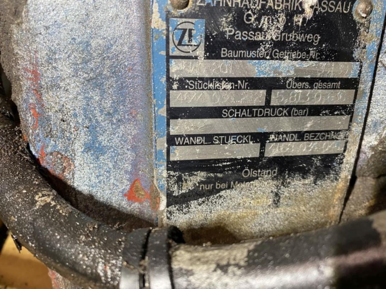ZF 6WG211 - Transmission for Materialehåndteringsudstyr: billede 4 ZF 6WG211 - Transmission for Materialehåndteringsudstyr: billede 4
