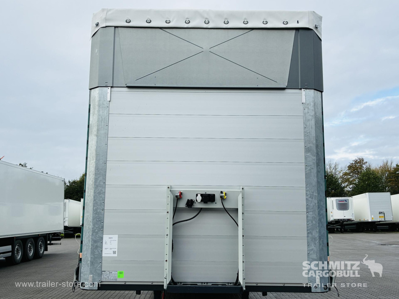 BERGER Auflieger Curtainsider Mega - Gardintrailer: billede 4 BERGER Auflieger Curtainsider Mega - Gardintrailer: billede 4