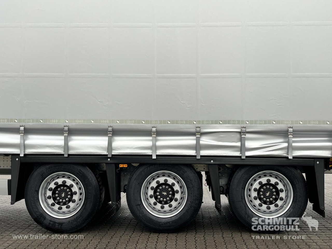 SCHMITZ Auflieger Curtainsider Mega - Gardintrailer: billede 4 SCHMITZ Auflieger Curtainsider Mega - Gardintrailer: billede 4