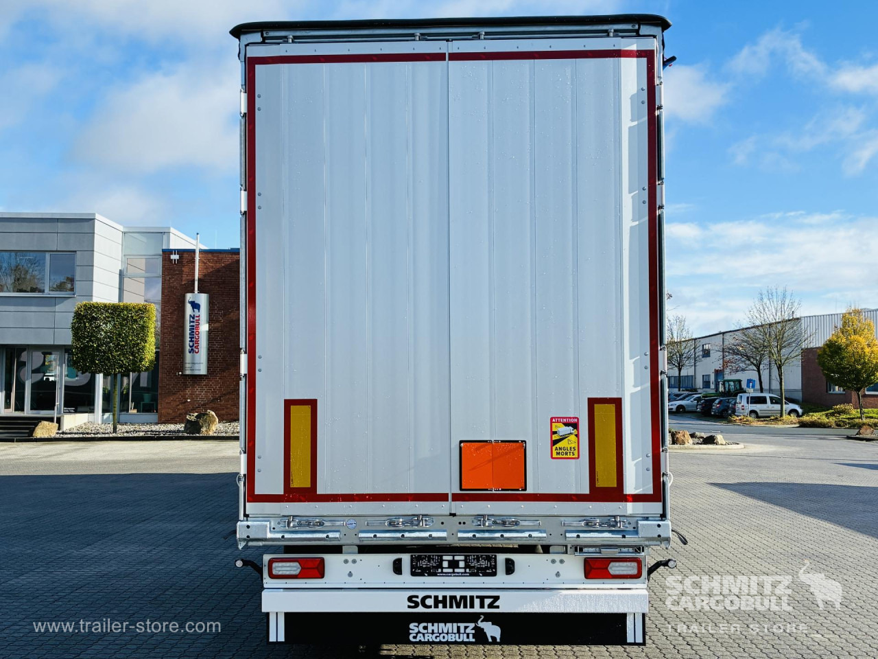 SCHMITZ Auflieger Curtainsider Mega - Gardintrailer: billede 4 SCHMITZ Auflieger Curtainsider Mega - Gardintrailer: billede 4