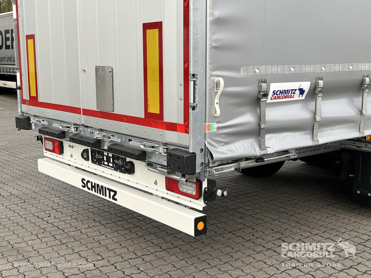 SCHMITZ Auflieger Curtainsider Mega - Gardintrailer: billede 4 SCHMITZ Auflieger Curtainsider Mega - Gardintrailer: billede 4