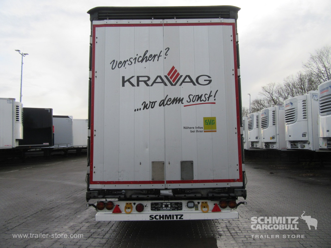 Gardintrailer SCHMITZ Auflieger Curtainsider Mega: billede 10