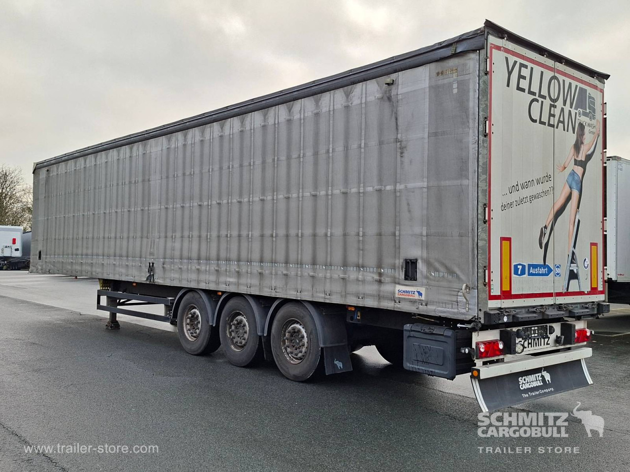 SCHMITZ Auflieger Curtainsider Standard - Gardintrailer: billede 1 SCHMITZ Auflieger Curtainsider Standard - Gardintrailer: billede 1