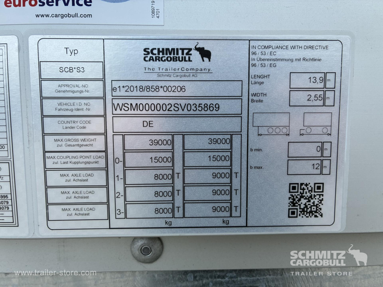 SCHMITZ Auflieger Trockenfrachtkoffer Standard Double deck - Varevogn sættevogn: billede 2 SCHMITZ Auflieger Trockenfrachtkoffer Standard Double deck - Varevogn sættevogn: billede 2