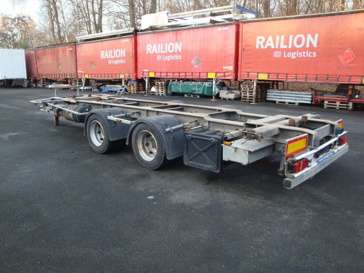 Obermaier W190 ZLU Jumbo Tandem BDF C 7820 7,82 verzinkt - Containerbil/ Veksellad påhængsvogn: billede 3 Obermaier W190 ZLU Jumbo Tandem BDF C 7820 7,82 verzinkt - Containerbil/ Veksellad påhængsvogn: billede 3