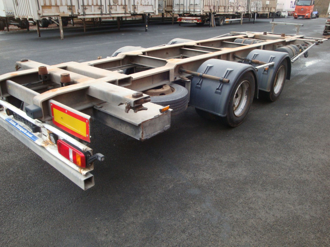 Obermaier W190 ZLU Jumbo Tandem BDF C 7820 7,82 verzinkt - Containerbil/ Veksellad påhængsvogn: billede 4 Obermaier W190 ZLU Jumbo Tandem BDF C 7820 7,82 verzinkt - Containerbil/ Veksellad påhængsvogn: billede 4