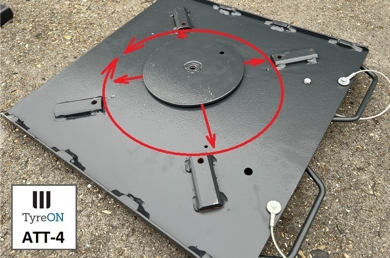 ATT4 alignment turn plates - height 4 cm - Værkstedsudstyr: billede 4 ATT4 alignment turn plates - height 4 cm - Værkstedsudstyr: billede 4