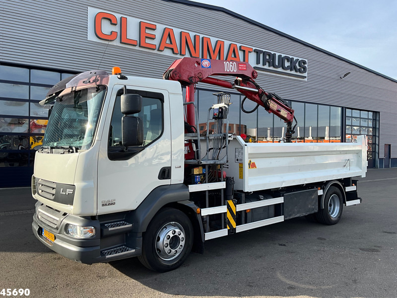 DAF FA 55 LF 220 HMF 10 Tonmeter laadkraan Just 119.287 km! - Tipvogn lastbil, Lastbil med kran: billede 2 DAF FA 55 LF 220 HMF 10 Tonmeter laadkraan Just 119.287 km! - Tipvogn lastbil, Lastbil med kran: billede 2