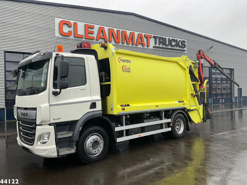DAF FA CF 340 Euro 6 Norba 17 m³ + Palfinger 3.8 Tonmeter laadkraan + Winch - Affaldsmaskine: billede 1 DAF FA CF 340 Euro 6 Norba 17 m³ + Palfinger 3.8 Tonmeter laadkraan + Winch - Affaldsmaskine: billede 1