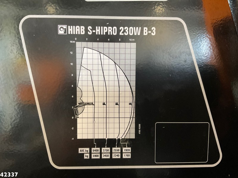 Affaldsmaskine DAF FAN CF 340 Hiab 23 Tonmeter laadkraan: billede 11