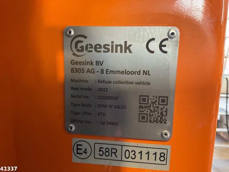 Affaldsmaskine DAF FAN CF 340 Hiab 23 Tonmeter laadkraan: billede 10