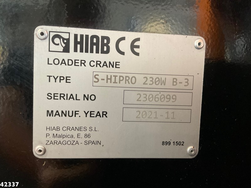 Affaldsmaskine DAF FAN CF 340 Hiab 23 Tonmeter laadkraan: billede 13