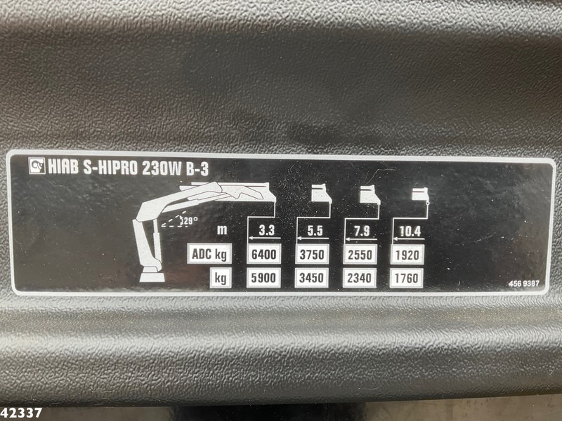 Affaldsmaskine DAF FAN CF 340 Hiab 23 Tonmeter laadkraan: billede 12