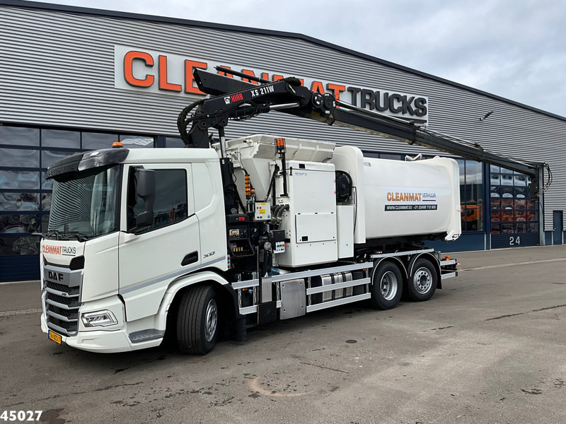 DAF FAN XD 340 Hiab 21 Tonmeter laadkraan - Affaldsmaskine: billede 1 DAF FAN XD 340 Hiab 21 Tonmeter laadkraan - Affaldsmaskine: billede 1