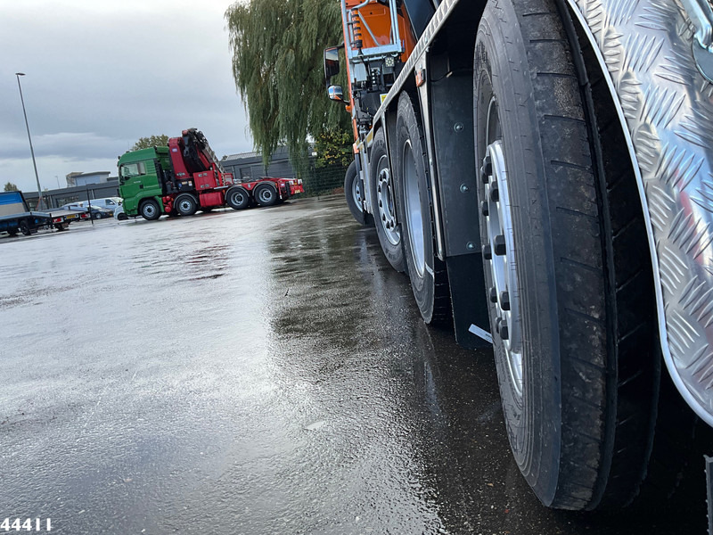 Lastbil kroghejs, Lastbil med kran DAF FAQ XD 450 8x2 Euro 6 HMF 28 Tonmeter laadkraan: billede 14