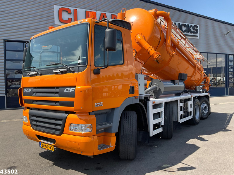 DAF FAX 85 CF 340 Droge stoffen blaas installatie Just 21.613 km! - Slamsugemaskine: billede 1 DAF FAX 85 CF 340 Droge stoffen blaas installatie Just 21.613 km! - Slamsugemaskine: billede 1