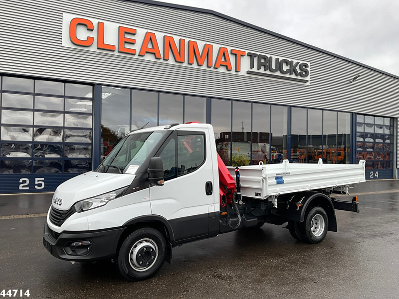 Iveco Daily 72C18 HMF laadkraan 3,4 Tonmeter laadkraan + Meiller 3-zijdige kipper New & Unused!! - Tipvogn lastbil, Lastbil med kran: billede 3 Iveco Daily 72C18 HMF laadkraan 3,4 Tonmeter laadkraan + Meiller 3-zijdige kipper New & Unused!! - Tipvogn lastbil, Lastbil med kran: billede 3