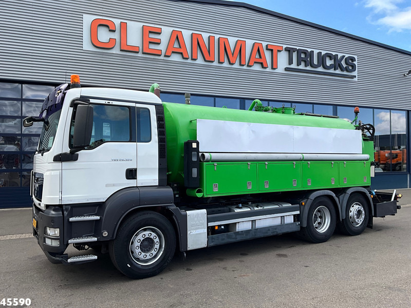 Leje en MAN TGS 26.320 Ipsam Hogedruk Spoelwagen MAN TGS 26.320 Ipsam Hogedruk Spoelwagen: billede 6