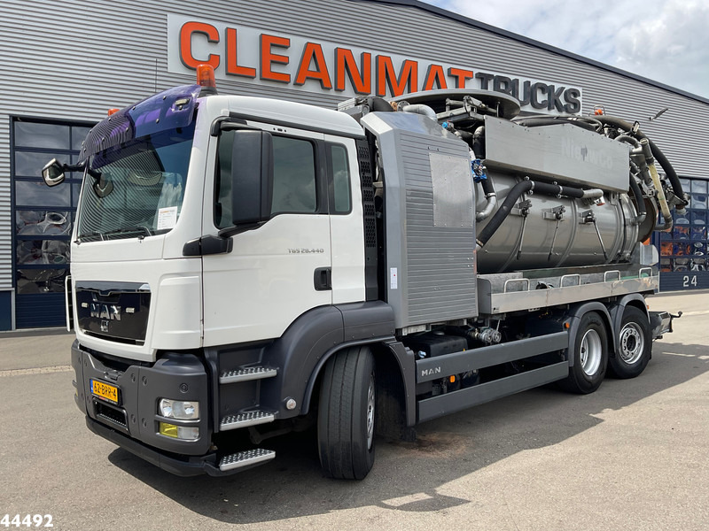 MAN TGS 28.440 FFG Flensburger 12,5m³ Saug/Spul combi Waterrecycling - Slamsugemaskine: billede 2 MAN TGS 28.440 FFG Flensburger 12,5m³ Saug/Spul combi Waterrecycling - Slamsugemaskine: billede 2