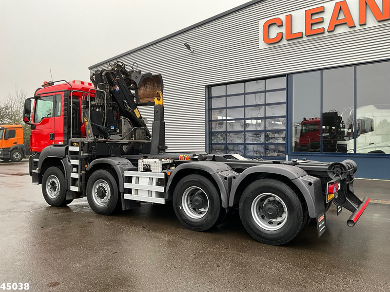 MAN TGS 35.400 8x4 Euro 6 HMF 16 Tonmeter Z-kraan - Lastbil kroghejs, Lastbil med kran: billede 5 MAN TGS 35.400 8x4 Euro 6 HMF 16 Tonmeter Z-kraan - Lastbil kroghejs, Lastbil med kran: billede 5