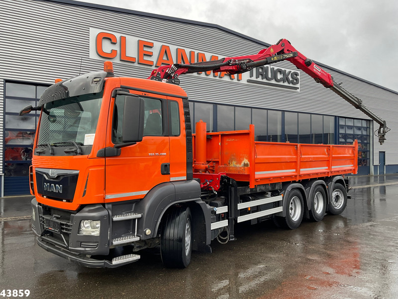 MAN TGS 35.400 8x4 Euro 6 Palfinger 17 Tonmeter Z-kraan - Tipvogn lastbil, Lastbil med kran: billede 2 MAN TGS 35.400 8x4 Euro 6 Palfinger 17 Tonmeter Z-kraan - Tipvogn lastbil, Lastbil med kran: billede 2