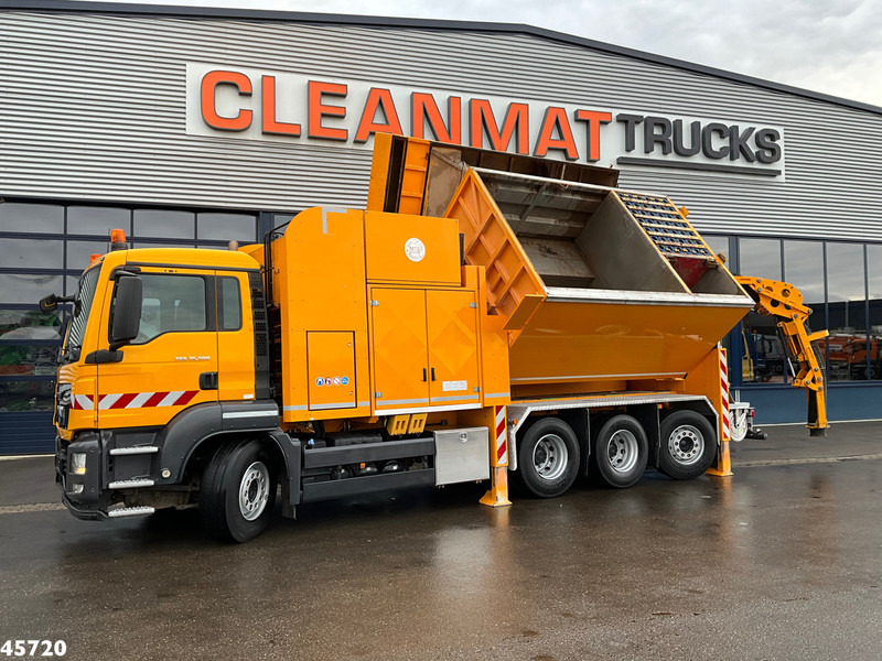 MAN TGS 35.500 8x4 Euro 6 MTS Saugbagger Just 40.559 km! - Slamsugemaskine: billede 1 MAN TGS 35.500 8x4 Euro 6 MTS Saugbagger Just 40.559 km! - Slamsugemaskine: billede 1
