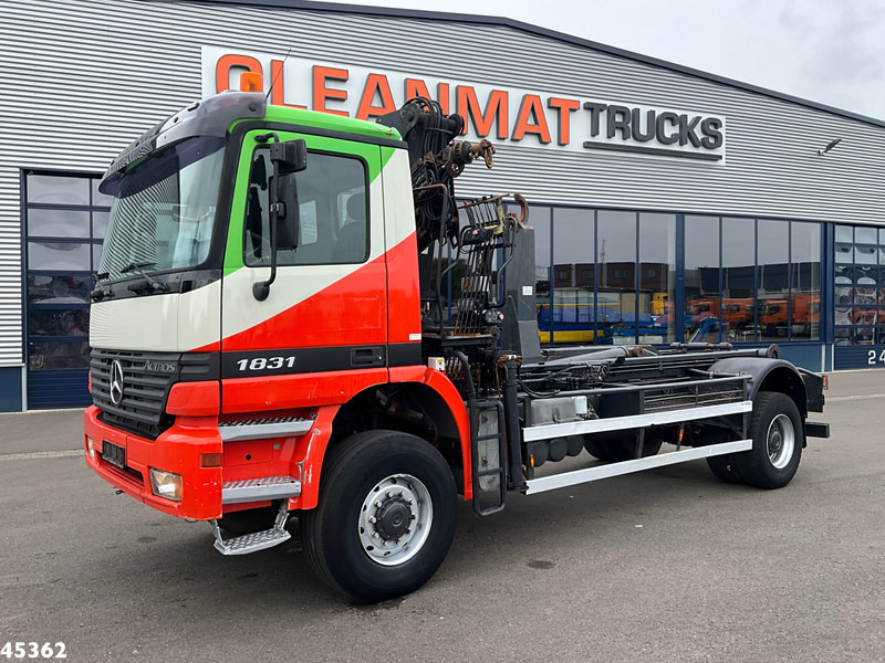 Mercedes-Benz Actros 1931 AK 4x4 Hiab 12 Tonmeter laadkraan - Lastbil kroghejs, Lastbil med kran: billede 2 Mercedes-Benz Actros 1931 AK 4x4 Hiab 12 Tonmeter laadkraan - Lastbil kroghejs, Lastbil med kran: billede 2