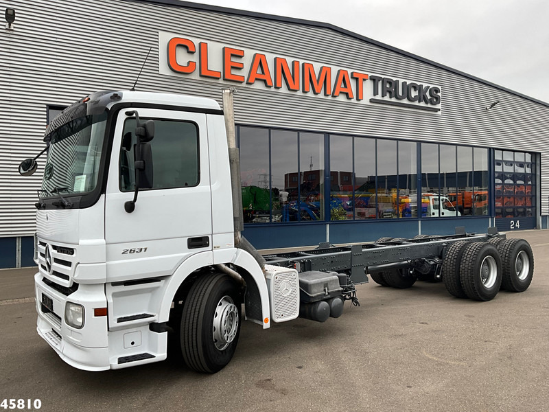 Mercedes-Benz Actros 2631 6x4 Manual Full steel JUST 7.012 KM! - Lastbil chassis: billede 1 Mercedes-Benz Actros 2631 6x4 Manual Full steel JUST 7.012 KM! - Lastbil chassis: billede 1