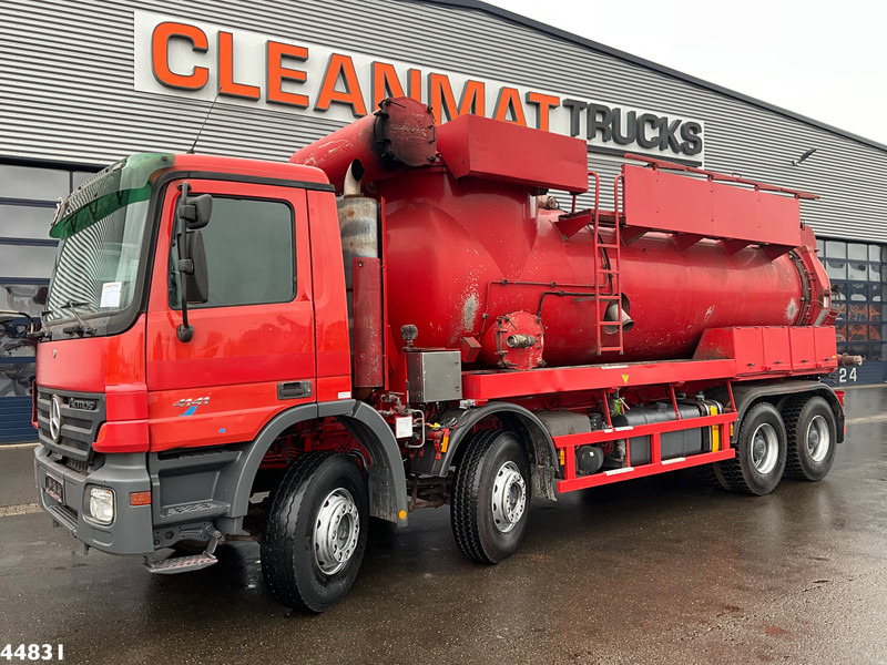Mercedes-Benz Actros 4141 8x4 RVS Naaktgeboren drogestoffen Just 99.291 km! - Slamsugemaskine: billede 5 Mercedes-Benz Actros 4141 8x4 RVS Naaktgeboren drogestoffen Just 99.291 km! - Slamsugemaskine: billede 5