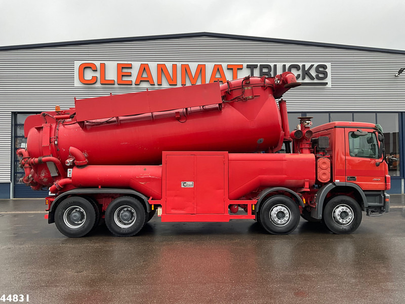 Mercedes-Benz Actros 4141 8x4 RVS Naaktgeboren drogestoffen Just 99.291 km! - Slamsugemaskine: billede 2 Mercedes-Benz Actros 4141 8x4 RVS Naaktgeboren drogestoffen Just 99.291 km! - Slamsugemaskine: billede 2