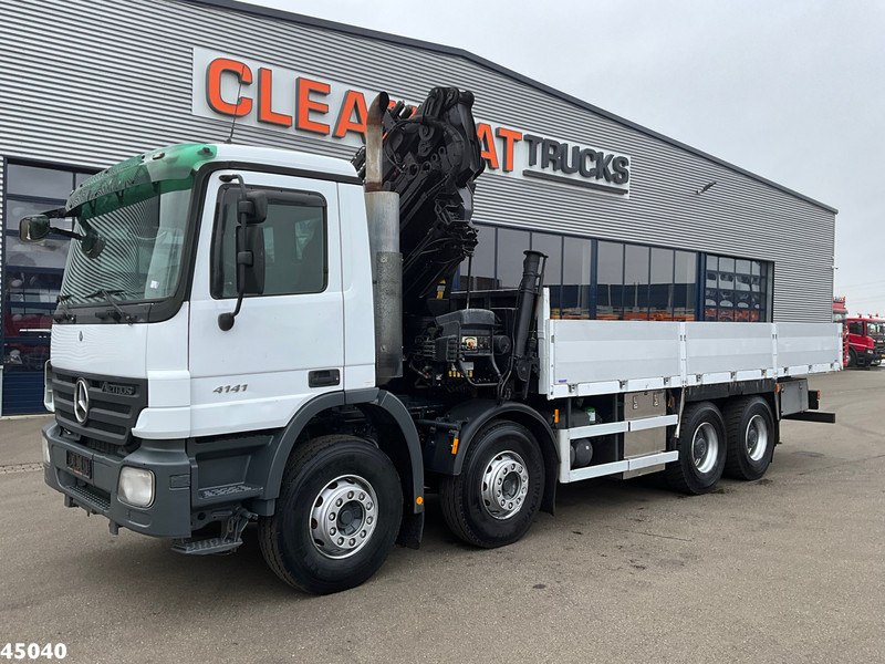 Mercedes-Benz Actros 4141 8x4 manual Hiab 32 Tonmeter laadkraan + Fly-jib - Lastbil med kran: billede 2 Mercedes-Benz Actros 4141 8x4 manual Hiab 32 Tonmeter laadkraan + Fly-jib - Lastbil med kran: billede 2