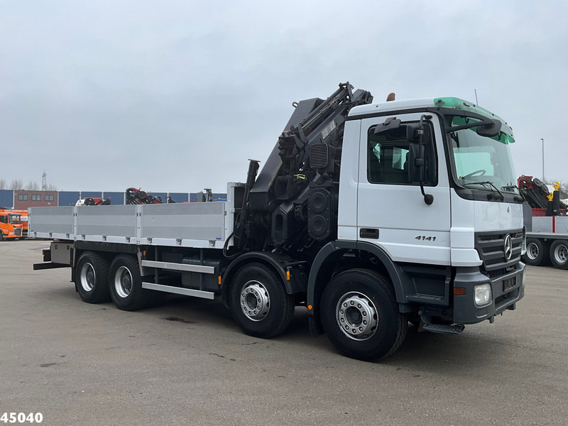 Mercedes-Benz Actros 4141 8x4 manual Hiab 32 Tonmeter laadkraan + Fly-jib - Lastbil med kran: billede 5 Mercedes-Benz Actros 4141 8x4 manual Hiab 32 Tonmeter laadkraan + Fly-jib - Lastbil med kran: billede 5