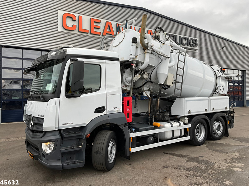 Mercedes-Benz Antos 2833 Euro 6 DHM kolkenzuiger Just 123.687 km! - Slamsugemaskine: billede 3 Mercedes-Benz Antos 2833 Euro 6 DHM kolkenzuiger Just 123.687 km! - Slamsugemaskine: billede 3
