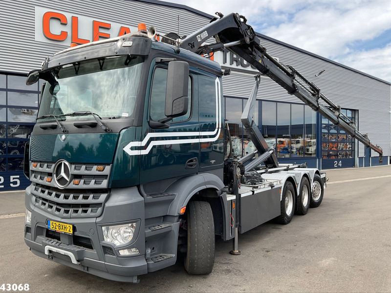 Mercedes-Benz Arocs 3251 8x4 Euro 6 Hiab 28 Tonmeter laadkraan - Lastbil kroghejs, Lastbil med kran: billede 1 Mercedes-Benz Arocs 3251 8x4 Euro 6 Hiab 28 Tonmeter laadkraan - Lastbil kroghejs, Lastbil med kran: billede 1