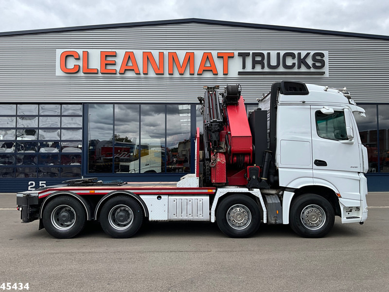 Mercedes-Benz Arocs 3251 8x4 Euro 6 Retarder HMF 85 Tonmeter laadkraan Fly-Jib - Lastbil med kran: billede 3 Mercedes-Benz Arocs 3251 8x4 Euro 6 Retarder HMF 85 Tonmeter laadkraan Fly-Jib - Lastbil med kran: billede 3